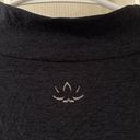 Beyond Yoga Featherweight Moving On Cropped Pullover Size Large Darkest Night Photo 2