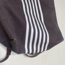 Henri Bendel Signature Brown White Striped Canvas Convertible Backpack y2k vibes Photo 8