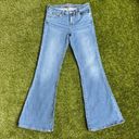 American Eagle America Eagle Outfitters Low- Rise Flare Next level stretch size 8 Long Jeans Photo 0