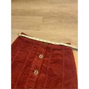 Pilcro and the Letterpress  Anthropologie High Rise Corduroy Skirt Size 0 Photo 2