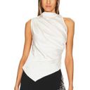 ALC Frank A.L.C. Jones Asymetrical Sleeveless Top in‎ Whisper White NWT Photo 0