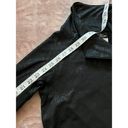 Nike  PRO‎ Dri-FIT Pullover Zip Up Sweatshirt Womens Size Small Black Side Zipper Photo 6