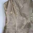 Alex Evenings  Shimmering Gold 2Pc Formal Jacket & Gown Special Event Dress 8 Photo 3