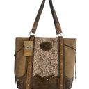 Justin Boots Justin Women’s Tan Lace Inlay Concealed Carry Tote Bag Photo 3