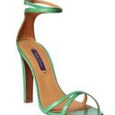 Ralph Lauren Collection Ardelisa Ayers Snakeskin Sandal Sz 39 green Photo 0