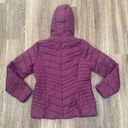 Xersion Womens  Purple Puffer Coat with Hood - M Photo 5