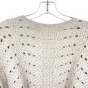 The Moon  & Madison Cropped Cable Knit Oversized Cardigan Sweater Photo 8