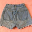 American Apparel High Waisted Jean Shorts Photo 2