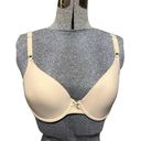 Maidenform NWT  34D Womens Beige Lined Underwire Back Closure Demi Bra Photo 0