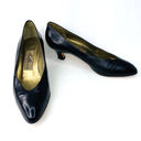 Dahlia Vintage Amalfi Pumps  Black 6.5 Leather Italy Photo 7