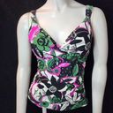 Anne cole  Floral Tankini Top (36D/34DD) Photo 3