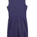 MM.LaFleur  Womens Shirley Sheath Dress 2 Elderberry Purple Sleeveless Back Zip Photo 4