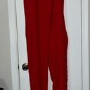 Oddi  Red Open back Jumpsuit size 3xl Photo 0