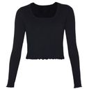 Sweaty Betty  Mindful Seamless Long Sleeve Top - Black - 8 Photo 0