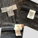 J.Jill  Wool Linen Cardigan Open Front Belt Black Small Workwear Wool Linen Photo 6