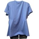 Healing Hands HH Works by  Women's Short Sleeve V-Neck Scrub‎ Top Blue Small Photo 6