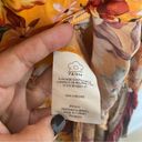 Farm Rio Anthropologie  Soigne Orange Floral Maxi Dress Photo 7