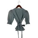 Polo  Ralph Lauren Cotton Chambray Wrap Top Photo 7