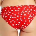 California Waves  red floral bikini swim bottom Photo 2