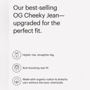 Everlane  The Original Cheeky Jean in Coal Black Size 33 Crop Photo 4