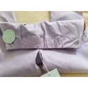 Hill House  The Claire Pant Stretch Cotton Kick-Out Crop in Lavender Size XS Photo 9