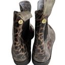 Sam Edelman  Ankle Chelsea Booties Size 9 Leopard Print Rain Boots Photo 3