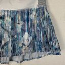 Lululemon  size 8 time to shine skort skirt tennis athletic blue white multi plea Photo 5