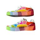 Farm Rio  Crochet Sunset Platform Sneakers Rainbow Photo 1