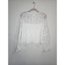 BB Dakota NWT  Smoke And Mirrors Lace White XS Nordstrom Blouse Photo 12