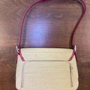 Ratan Vintage Red and Tan Purse Photo 3