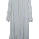 Dahlia Solika White Asymmetrical  Dress L Photo 0