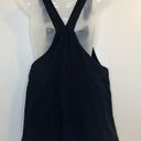 Harper Heritage Black Corduroy Overall Mini Dress Size Small Photo 1