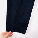 Tommy Hilfiger NWT Radcliffe Navy Blue Linen Blend Relaxed Ankle Pants Photo 6