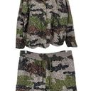 Revolve NEW Retrofete Idan Camo Sequin Matching Set Shorts Jacket Shacket Army  Photo 2