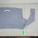 a.n.a . A New Approach Womens Medium Pullover Long Sleeve Blue Tweed Sweater Photo 7