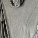 We The Free Grey Bell Sleeve Cowl Neck Top Photo 2