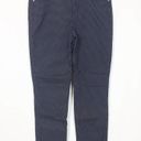 Charter Club  Navy Blue Polka Dot Skinny Jeans Photo 4