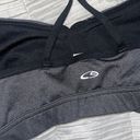 Champion Grey and black  sports bra Photo 5