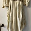 Aritzia  WILFRED Requiem Trench Coat S Cream Long Line Jacket Oversized Tie Photo 8