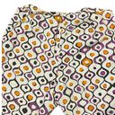 Lafayette 148  Womens Cropped Pants Plus Size Geometric Print Purple Orange Sz.14 Photo 9