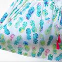 PilyQ  Pull On Pineapple Swim Cover Up Dress Size M/L Photo 5