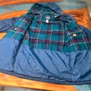 Woolrich Vintage  Hooded Wool Plaid flannel lined jacket blue Photo 1