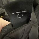 Sam Edelman  Lara Puffy Coat Black Down Filled Quilted Puffer Jacket Hooded Sz M Photo 3