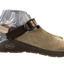 Chaco Shoes Womens 9 Tan Brown Toecoop Brown Suede Leather Clogs Straps Outdoors Photo 0