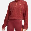 Nike Therma-Fit Half Zip Pullover Canyon Rust Peach Size XS Photo 14