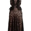 Alexis NWT  Aldridge Lace Midi Dress in Black Size L $594 Photo 1