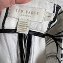 Ted Baker  London Asherr White Striped Tapered Trouser Pants Size 4 Photo 11