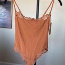 SKIMS NWT  Fits Everybody Lace Cami Bodysuit Bronze Size XS Photo 1