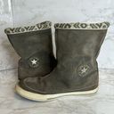 Converse  Chuck Taylor Y2K Beverly Mid Boots in gray fall size 9 Photo 6