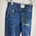 One Teaspoon NEW  Distressed Cropped Boyfriend Jeans Sz 26 Photo 9